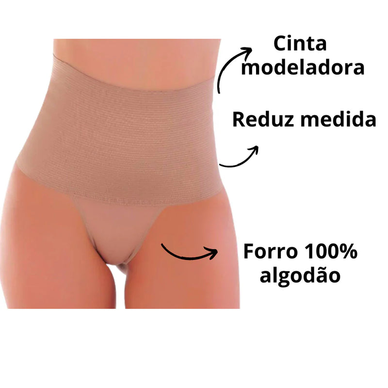 Kit com 2 Cintas Modeladoras Plus Size