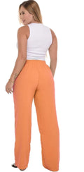 Calça Pantalona Feminina Cintura Alta